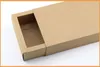 14 * 7*3 см черный бежевый ящик упаковка коробка подарок галстук-бабочка упаковка крафт-бумаги Карфт картонные коробки ZA6404