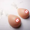 Busto in silicone in forma di cuscinetti del seno Manto finto artificiale con cinghia reggiseno per tumori al seno 1 pezzo 600G2806392