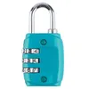 New Mini Code Lock Zinc Alloy Security 3 Combination Travel Suitcase Luggage Code Lock Padlock DHL FEDEX