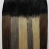 10"-26 Inches Tape In Extensions Ombre 40pcs Non-Remy Balayage Human Hair 100g Straight Ombre Skin Weft Hair Extensions