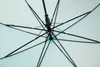 50PCS FedEx Gratis Partihandel Transparent paraplyer Klar EVC Paraplyer Långt handtag Paraplyer Rainproof