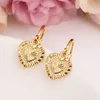 Heart Pendant Jewelry sets Classical Necklaces Earrings Set 14 k Fine Gold Filled Brass Wedding Bride039s Dowry women girls gif1290292