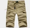 Summer Men's Baggy Multi Pocket Loose Cargo Shorts Outdoor Sports Camping Knee Length Tactical Short Trousers