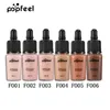 Popfeel Perfect Liquid Foundation 15ml Beautiful Cosmetics Makeup 6 colori Brighten Concealer Foundations ship5631348