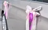 Matrimonio Abiti da sposa Regali Simulazione creativa Fiore Decorazioni per auto nuziali Ortensia Rosa all'ingrosso