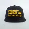 Snapback hat 3D stitches ball cap custom-made logo football tennis sport snap back baseball hip hop hat custom design