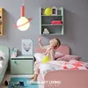 Yaratıcı modern basit LED kolye ışıkları renkli macaron droplight colroful tatlı lovey renk çocuk odası yatak odası restoran avize lamba