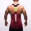 2018 Varumärke Kläder Mens Tank Toppar Stringer Bodybuilding Fitness Absorb Svett Andas fritt Män Tankar Kläder Singlets