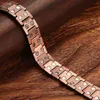 WelMag guérison magnétique cuivre Bracelets bracelet pour hommes Bio énergie Double rangée aimant solide cuivre mâle Bracelets bijoux Y1891708539099