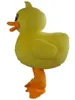 2018 alta qualidade quente a cabeça um grande mascote pato amarelo para adulto para vestir