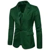 moda para hombre blazers casual Slim Fit trajes chaqueta diseñador masculino solapa cuello Blazer hombres abrigos Terno Masculino solo botón Plus tamaño 3XL