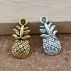 Pineapple fruit Charms Pendants 100Pcs/lot 8.8x19mm Antiq ue Silver/ gold Fashion Jewelry DIY Fit Bracelets Necklace Earrings A-282