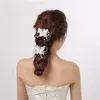 Elegante Sposa Copricapo Fiore Farfalla Clip di capelli Accessori da sposa Copricapo romantico