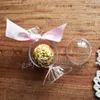 24pcs прозрачный сладкая форма конфеты коробки свадебный душ день рождения поставки душа ребенка Casamento свадебный сувенир идеи