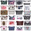 3D Printing Makeup Bags With Multicolor Pattern Cute Cosmetics Pouchs For Travel Ladies Pouch Women Cosmetic Bag 32styles