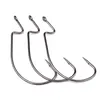 5 Sizes 1050 38105 Worm Hook High Carbon Steel Barbed Hooks Asian Carp Fishing Gear 200 Pieces Lot WH19088962