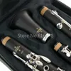 Nieuwe buffetcrampon E12F BB klarinet 17 sleutels bakeliet tube b platte klarinet hoge kwaliteit muziekinstrumenten met case