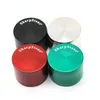 Sharpstone Grinders 63mm Flat Top Mixed Colors Smoking Accessories Crushers Zinc Alloy 4 Layers Herb Grinder In Stock