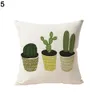 Federa per cuscino per divano, casa, confortevole, in vaso, con cactus succulenti