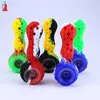 Tubi di fumo in silicone dritto intero giaccone cavo olio aerotele olio cera per fumo tubo di fumo tubo di tabacco da tabacco 8304177