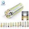 G4 AC DC 12V 220V LED Corn Lamp 3W 5W 6W 8W 9W LED Light 3014 Corn Bulb Silicone Lamps Crystal Chandelier Home Decoration Light