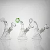 New 14mm Male Mini Little Glass Bong Hookahs Water Pipes Pyrex Oil Rigs Thick Bongs for Smoking