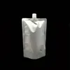 Doypack 150ml 250ml 350ml 500ml Aluminum Foil Stand Up Spout Liquid Bag Pack Beverage,Squeeze,Drink Spout Pouch QW8803