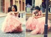 Nieuwe Collectie Puffy Big Flower Girls 'Jurk Baljurk Lange Dance Princess Formal Wear Bruiloften Party Meisjes Pageant Jurk