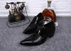 Zapatos Hombre rouge/noir homme chaussures en cuir pointu homme chaussures en cuir respirant banquet chaussures de mariage pour homme, Big szie 38-46!