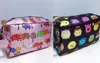 3pcs Cartoon Stuffs Sacs Femmes Oxford Imperproofer réutilisable Cross Section Square Cosmetic Sac Zipper Travel Rangement Sac de rangement 24styels