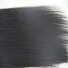 Jet Black Prosto Micro Loop Ring Hair Extension 100g Remy Micro Bead Hair Extensions 1g / Strand Micro Link Ludzki Przedłużanie włosów