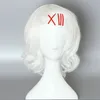 Anime Tokyo Ghoul Juzo Suzuya Juuzou Pure White Heat Resistant Cosplay Costume Wig