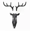 Wall Decor Hooks Antlers American Style Household Decor Hooks Multi-purpose Wall Coat Keys Bags Clothes Hook GA86