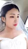 Brautkrone, Prinzessin im koreanischen Stil, künstlicher Zirkon, kleine Krone, super feenhafte Hochzeitsaccessoires, modisches Hochzeitskleid.