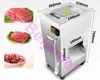 Machine de découpe de viande Beijamei puissante 2200W 300KG/H traitement des aliments machines de coupe de trancheuse de viande verticale commerciale