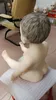 Bambola rinata 80 cm / 31 "/ 10kg / 22 libbre 1: 1 grande taglia realistica occhi marroni rinata neonata (1-3 anni) giocattolo per bambino 100% pieno di silicone solido