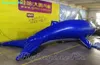 8m gigante inflável peixe grande pendurado inflação de baleia azul para decoração de aquário de verão