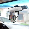 Support universel de support de rétroviseur de voiture à 360 °, berceau pour téléphone portable GPS, supports de téléphone portable Holders9304003