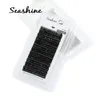 Sjötine [0.12 / 0.15 / 0.20 b / c / d 8-15mm] Super Mjukt Cashmere Flat Lash Eyelash Extension Semi Permanent Gratis frakt