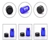 100pcs/lot 1ml 2ml 3ml Blue Glass Essential Oil Bottles Mini Glass Sample Vials bottle Container