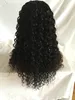 1x3 2x4 4x4 824inch deep curly human hair brazilian virgin hair middle left right u part lace wigs for black women