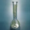 Beaker Hookahs Glow in the Dark Bong Straight Tube Glass Bongs 5mm Thick Water Pipe Dab Rig Jellyfish Bong GID04