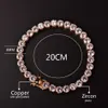 3mm 4mm Hommes Cubique Zircone Tennis Bracelet Chaîne Hip Hop Bijoux Glacé Finition 1 Rangée Or CZ Bracelet Lien Cadeau D'anniversaire