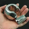 21 Sizes Stainless Steel Cockrings Ball Stretcher Scrotal Weight Bearing Penis Ring Scrotum Pendant Cock Crotch Cover Exercising Apparatus Sex Toys BB-201