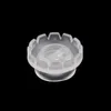 500 sztuk Fałszywe rzęsy Sadzenie Szybki Kwitnący Puchar Eyelash Glue Ring Holder 2 w 1 Professionals Essentials
