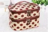 Make-up Kosmetiktaschen Kulturbeutel Retro Dot Beauty Wash Case Organizer Halter Handtasche für Reisen Kostenloser Versand