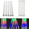 15pcs/lot long glowing sticks party toys, led light-up sponge bar supplies toy, flashing led stick fans foam rods concert props