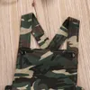 Cool Camouflage Baby Romper 2018 Lato Rękawów Baby Boys Girls Kombinezon Camo Drukuj One Piece Sunsuit