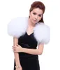 Real ostrich feather fur cape/collar wedding party black white beige red