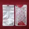 100pcs / Lot 12 * 22 centímetros de telefone celular Plastic Bags Caso evento com Pendure buraco para Celular Shell embalagem Zipper Bag LZ0780